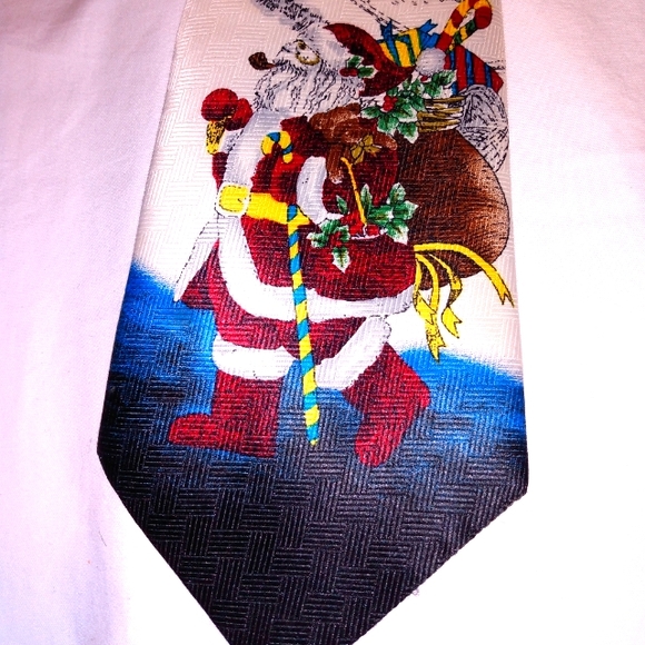 Santa Claus Suspenders W. Germany & Necktie - Picture 7 of 9